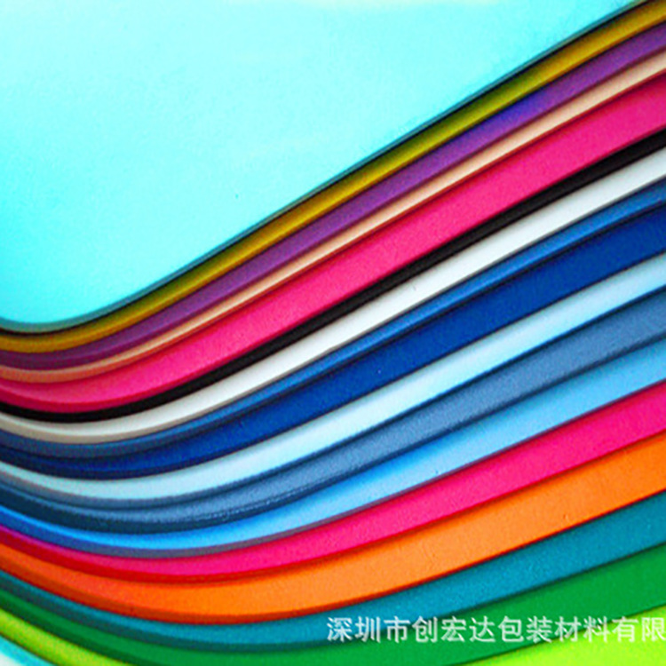彩色eva片材 环保阻燃防火eva泡棉工艺品 EVA发泡材料