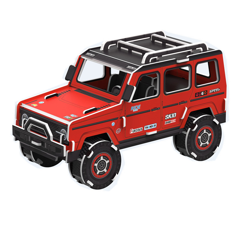 3d立体パズル子供親子玩具建築家手作り益智紙模型プレゼント|undefined