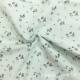 Cotton Flannel Sanding Printed Fabric Small Fresh Floral Ginseng Flower Children's Wear Shirt for Autumn and Winter Korean Soft Fabric