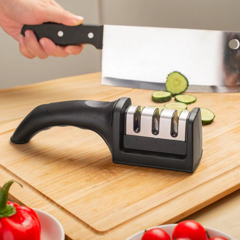 Ablinador de cuchillos para el hogar piedra de afilado rápido cuchillo de cocina para el hogar artefacto de afilado de cuchillos varilla de afilado de cerámica rápida afilador de cuchillos todo en uno