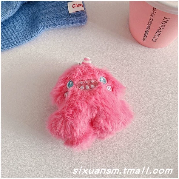 Plush monster, tubing