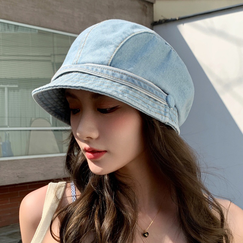 Sombrero de vaquero de cabeza grande, nuevo sombrero de pescador, sombrero de verano, boina, sombrero solar, sombrero de gran tamaño, marea