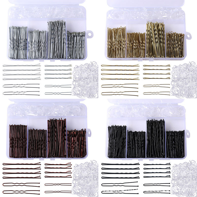 Cross-Border 300-Piece Set of Hairpins, U-Shaped Clips, Bobby Pins, Boxed Metal Hairpin Set, Amazon Bestseller Hair Root Clips Cross-Border 300-Piece Set of Hairpins, U-Shaped Clips, Bobby Pins, Boxed Metal Hairpin Set, Amazon Bestseller Hair Root Clips