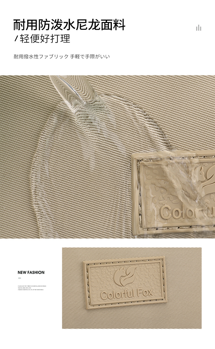 New trendy single-shoulder bag, waterproof nylon bag, multi-layer crossbody bag, Korean-style versatile backpack for foreign trade women in 2025 undefined