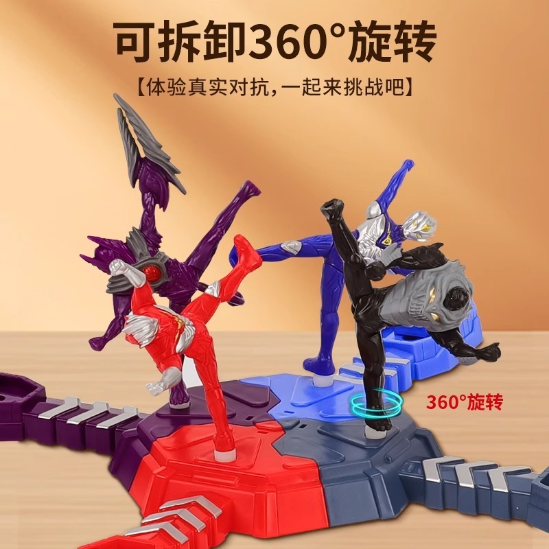 中国バトルラゲッジウルトラヒーローズバトルモンスターマルチプレイヤーバトルロボット子供男の子おもちゃギフトパズル|undefined
