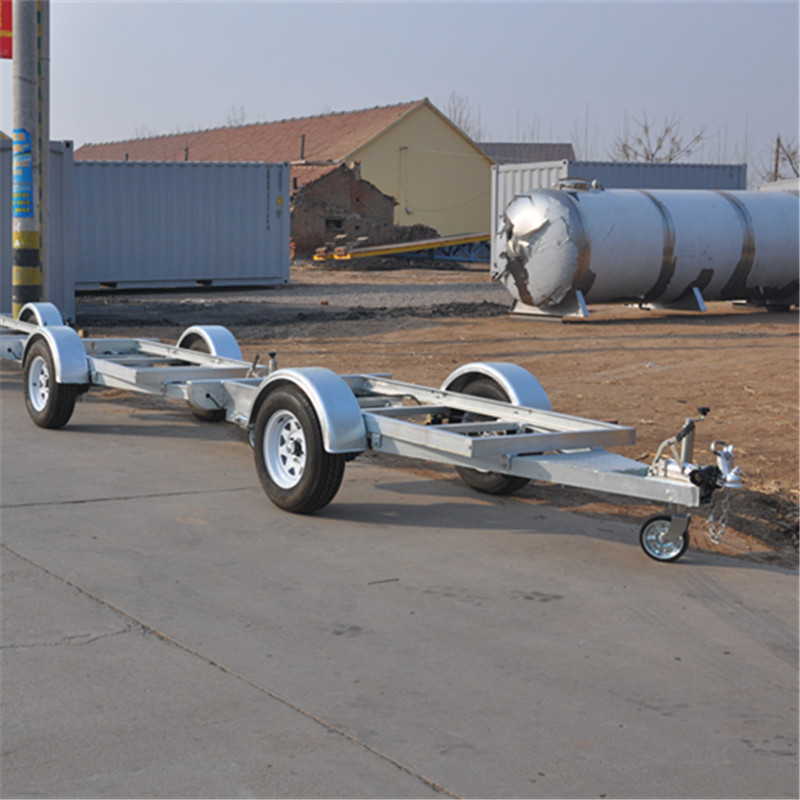 1.5吨框架拖车 发电机组拖车 骨架拖车 设备用车 罐车底盘 拖车