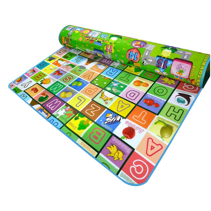 Colchoneta de gateo para bebé engrosado de 2cm Alfombra de espuma a prueba de humedad para juegos infantiles al aire libre Suministro directo de fábrica