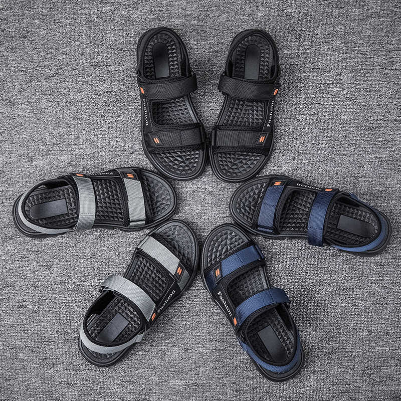 Men's Sandals Summer Breathable Non-slip Versatile Beach Shoes_voghion.com