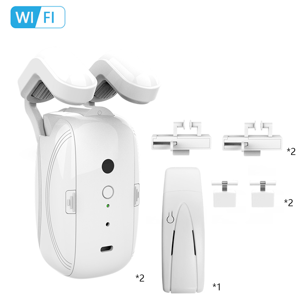 Graffiti inteligente cortina eléctrica asistente inteligente hogar inalámbrico de voz de control remoto automático cortina inteligente compañero