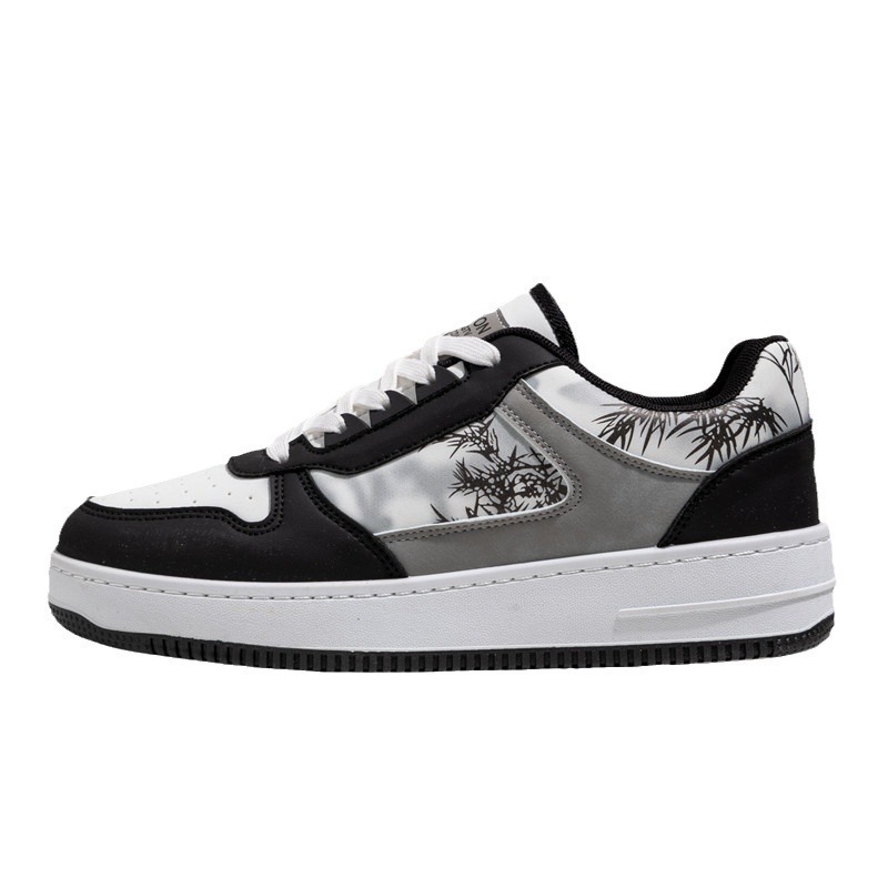 Zapatillas de hombre de moda 2026, nuevas zapatillas casuales versátiles, deportivas de primavera para estudiantes, calzado original de nicho, zapatillas blancas de moda.