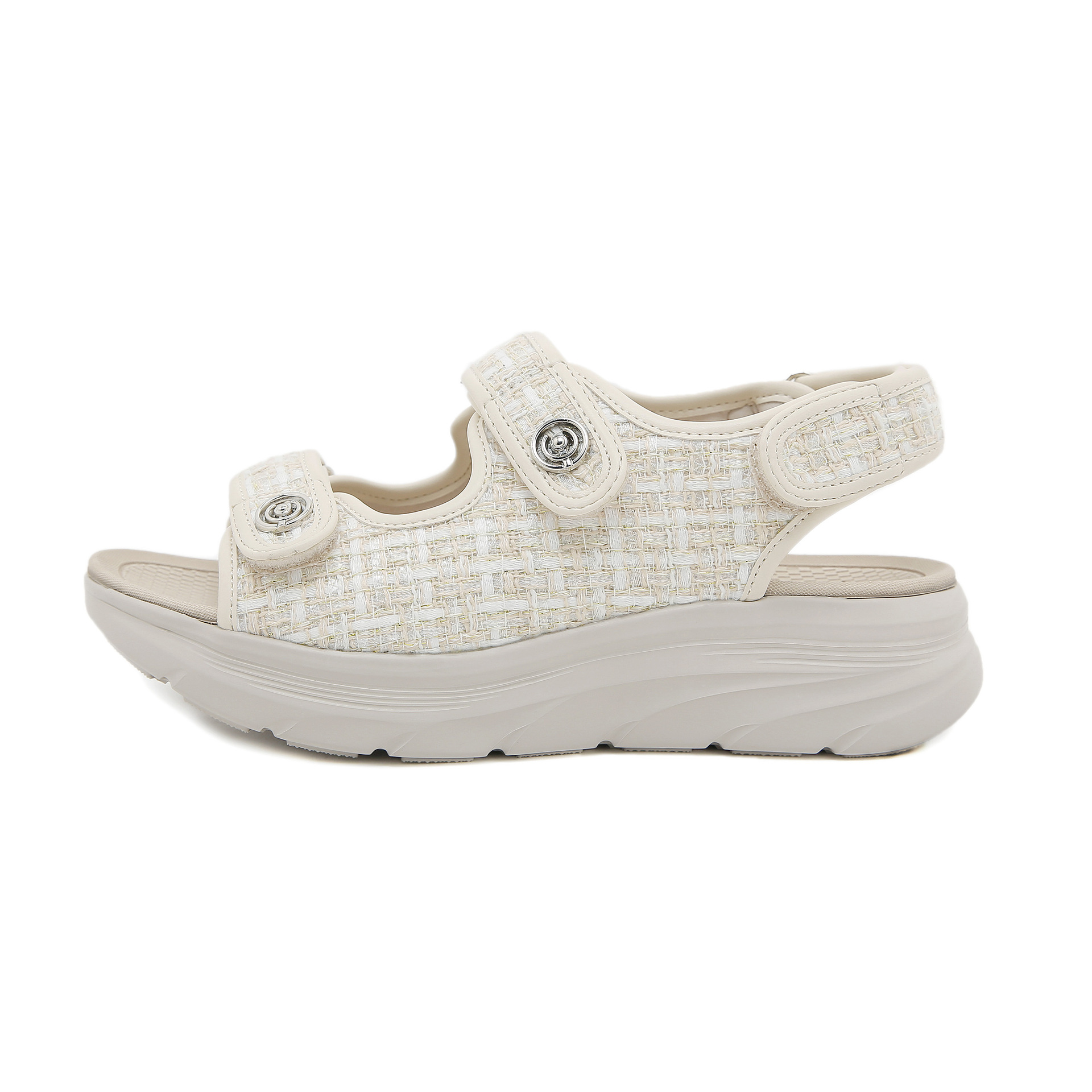 H580 - 2 Amazon 2025 nuevo velcro sandalias deportivas para mujeres ligeras y cómodas sandalias de suela gruesa