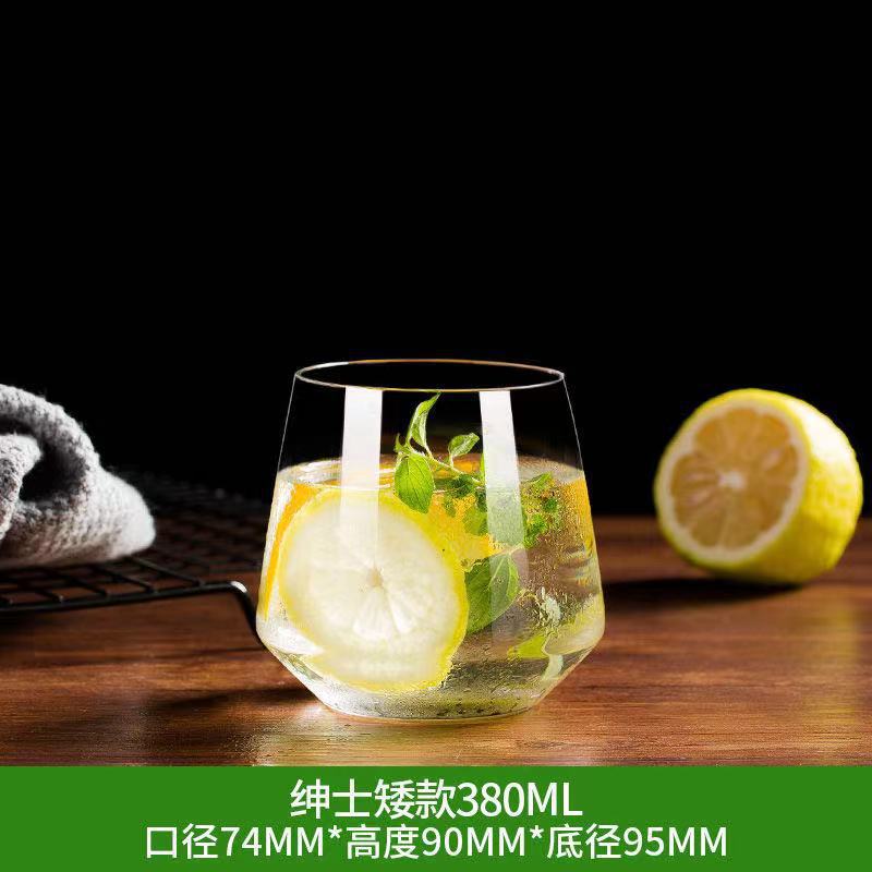 Taza de agua transparente taza de cóctel taza de mezcla taza de bebida de jugo de alta calidad taza de bar de viento taza de mojito