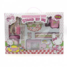 工厂批发六一韩版文具套装大礼包学生学习用品幼儿园开学奖品