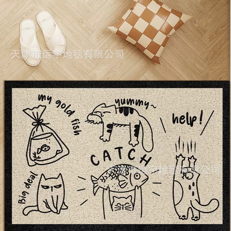 물고기를 잡는 고양이(가로판)