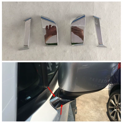 Handle Door Wrist Door Side – Şüşə kənarı xromları/moldingləri - electroplating-rearview-mirror-column-decorative-frame4y