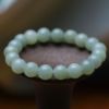 Organic bracelet jade, fashionable round beads suitable for men and women, chain, simple and elegant design