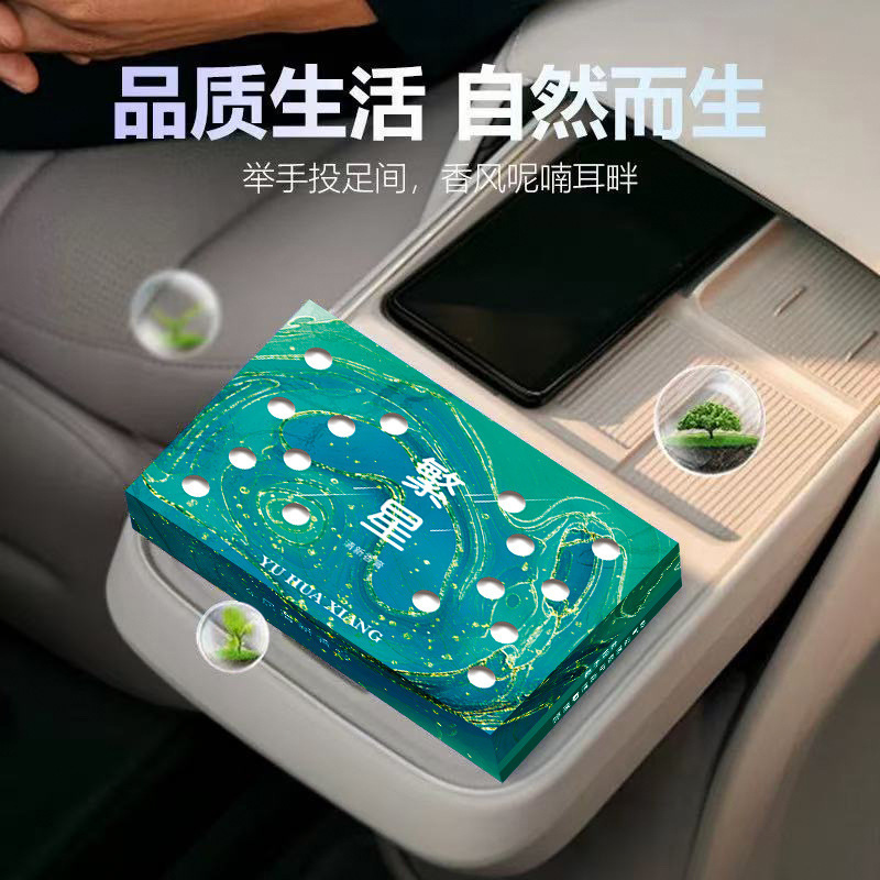 スターシリーズフレグランスブリック隠し星空バームカーアロマセラピー冬不凍液フレグランスバーム大容量長持ちする香り|undefined