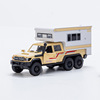 Warrior, metal RV, car model, toy, transport, jewelry for boys, scale 1:32