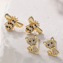 �Ĺ� ����ѷ�������¿ɰ�ͭ��18K���ʯè���۷����Ů�ٴ������