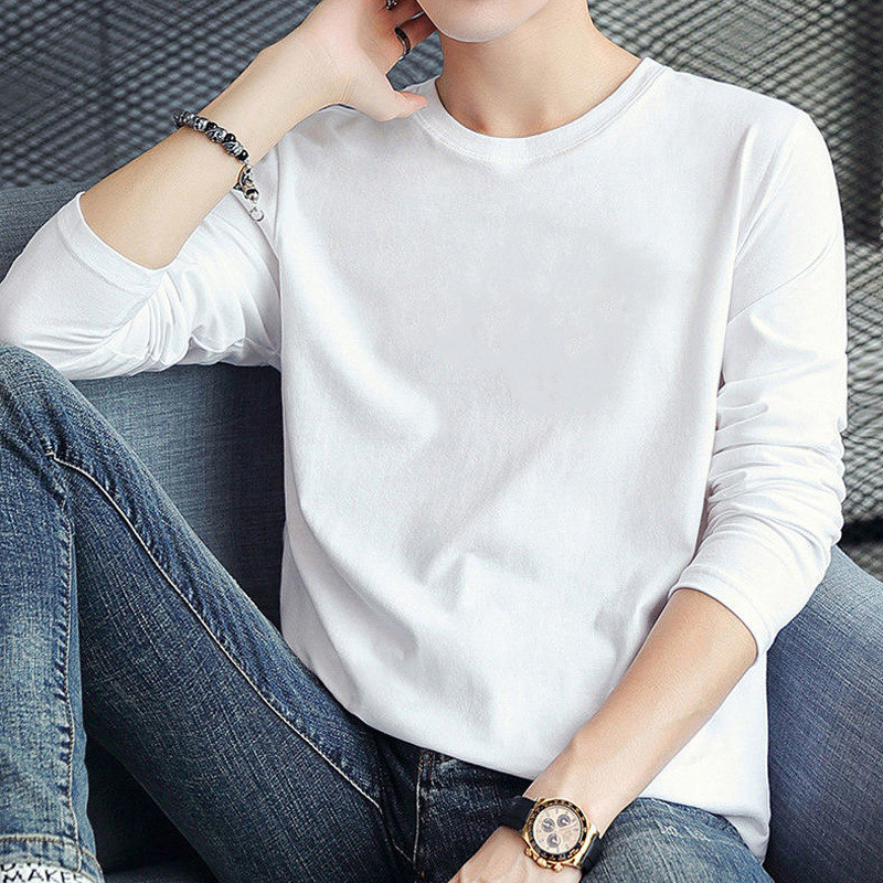 Luz viento maduro terciopelo medio cuello alto suéter hombres forrado de lana otoño e invierno marca de moda manga larga color sólido moda camisa de fondo camiseta