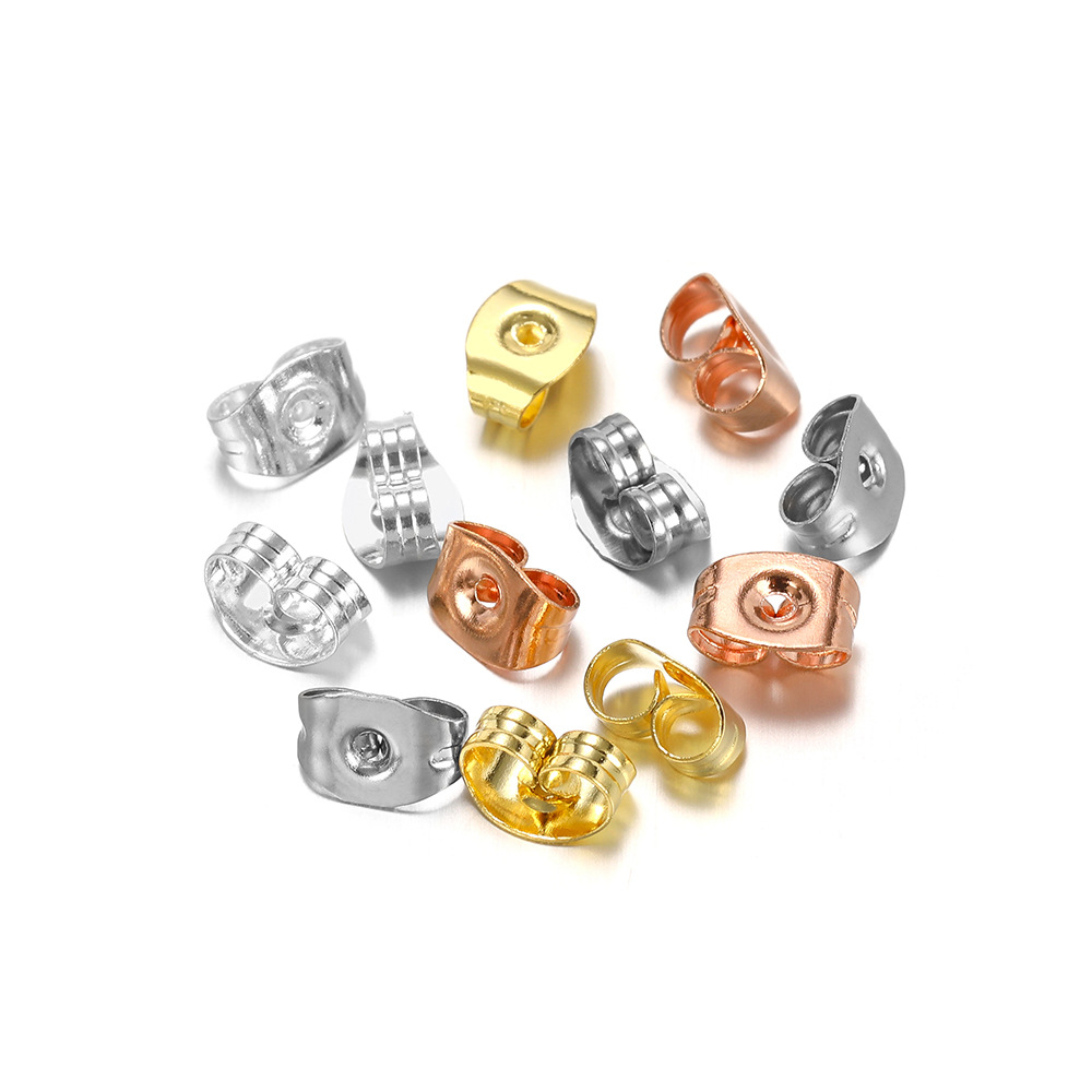 1 Piece Quantity 1 Piece 4.5*6mm 304 Stainless Steel Solid Color Earplug
