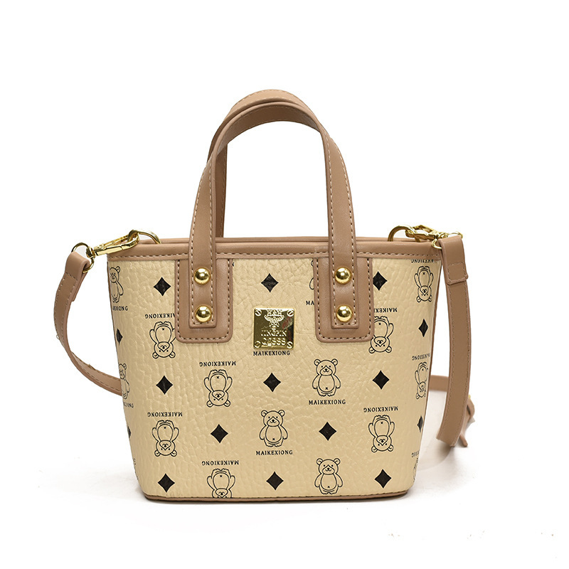 Bolso de cubo portátil 2024 Bolso popular de estilo caliente de este año para mujer, otoño e invierno, nuevo bolso de mensajero de moda para mujer