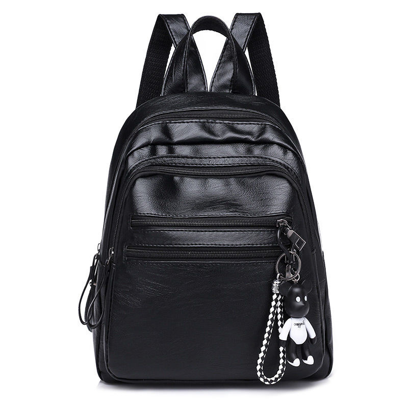 Otoño y invierno nuevo bolso de mujer mochila de mujer mochila de mujer bolso de ocio polivalente pu flujo bolso de estudiante mochila de mujer
