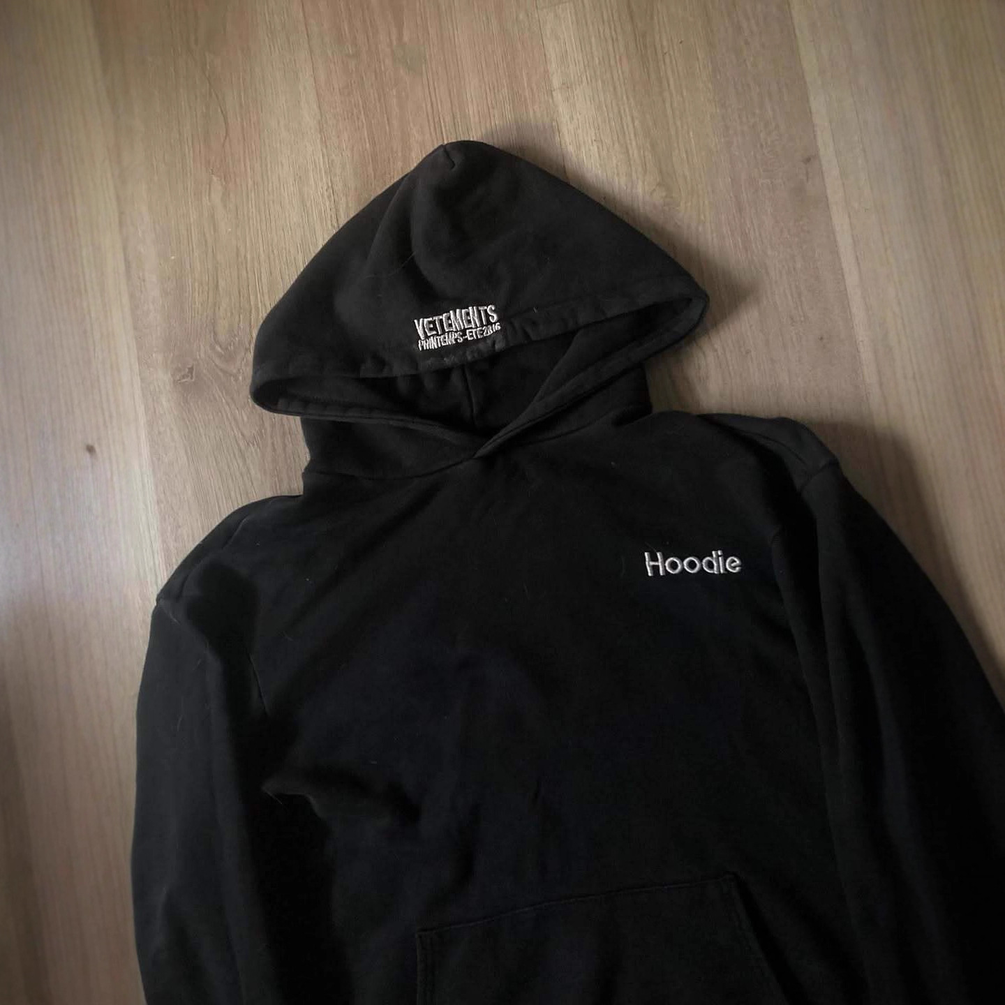 Kapüşonlu sviter, hərf tikməli, street stil, unisex