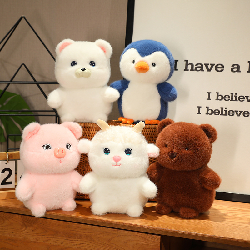 Wedding throwing Ragdoll doll eight-inch grab machine activity small size wedding ceremony doll plush toy clip doll machine