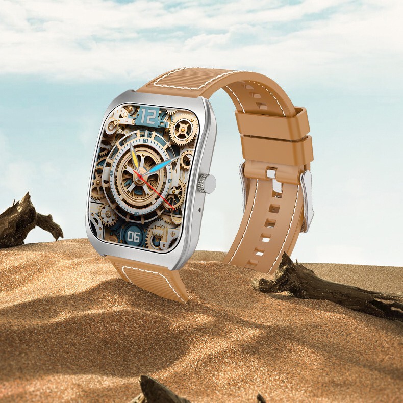 Cross-Border H5 Smart Curved Screen Durable Bluetooth Call Heart Health Monitoring Sports Pedometer Women's Watch