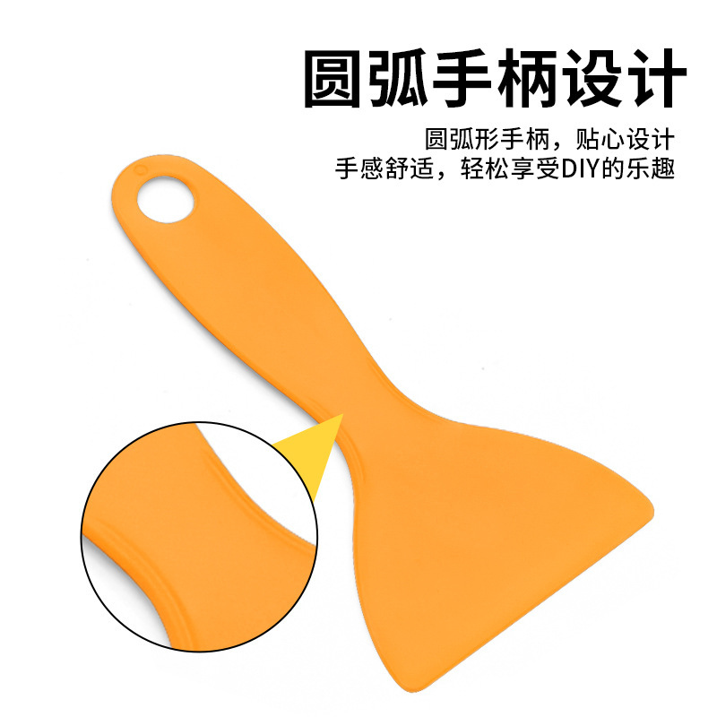 Refrigerador pequeño raspador de plástico para la eliminación de raspadores de papel pintado cuchillas raspadoras de papel pintado herramientas de película de automóviles para teléfonos móviles