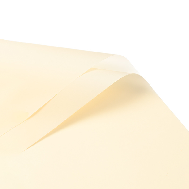 Embalaje de flores Papel de haz coreano Florería Ramo Material de embalaje Papel mate translúcido Papel liso coreano Papel de flores