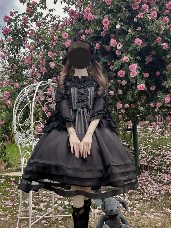 Lolita двухшаровой внутренний топ, мягкий стиль девочек, кружевная отделка, полиэстер, один размер