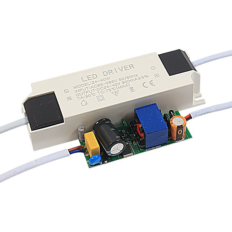 Без стробоскопического светодиодного привода 4w6w15w18w24w40w60w80wled привод шнур шнур привод лампы