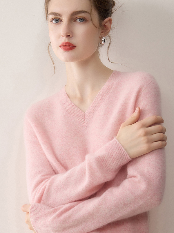 Pure Cashmere Sweater for Women, Versatile Cashmere Sweater, One-Line Close-Fitting Bottoming Shirt, Simple Seamless Collar, Thick Black