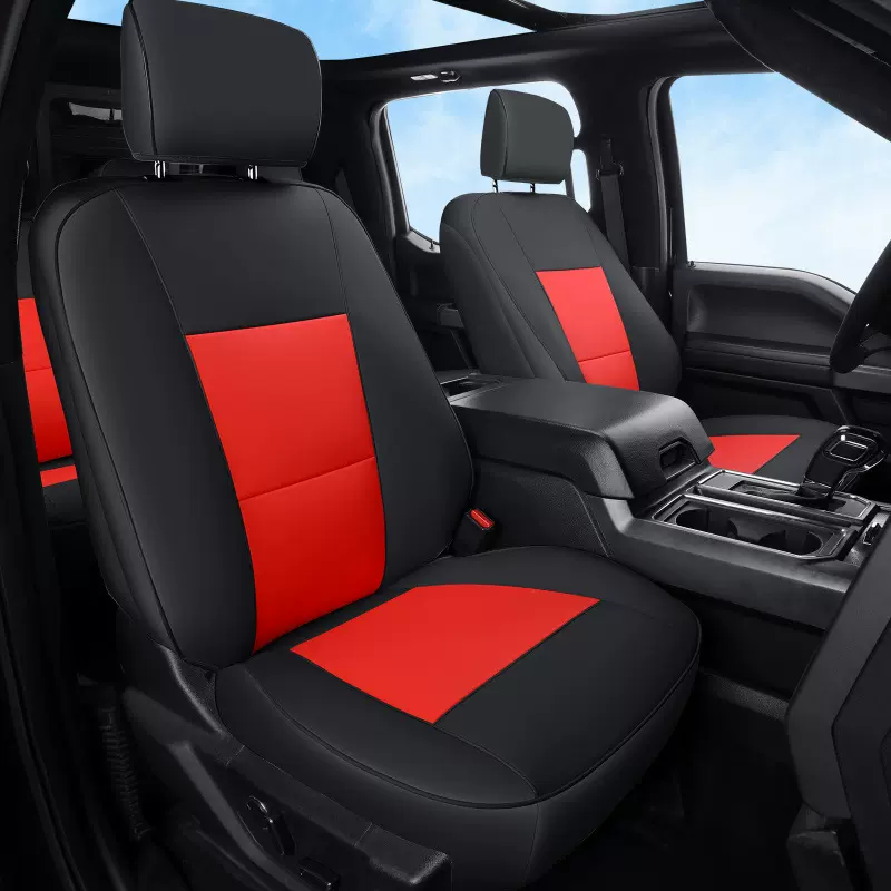 福特猛禽F150专用座套全包全皮汽车座垫车内用品四季通用座椅套