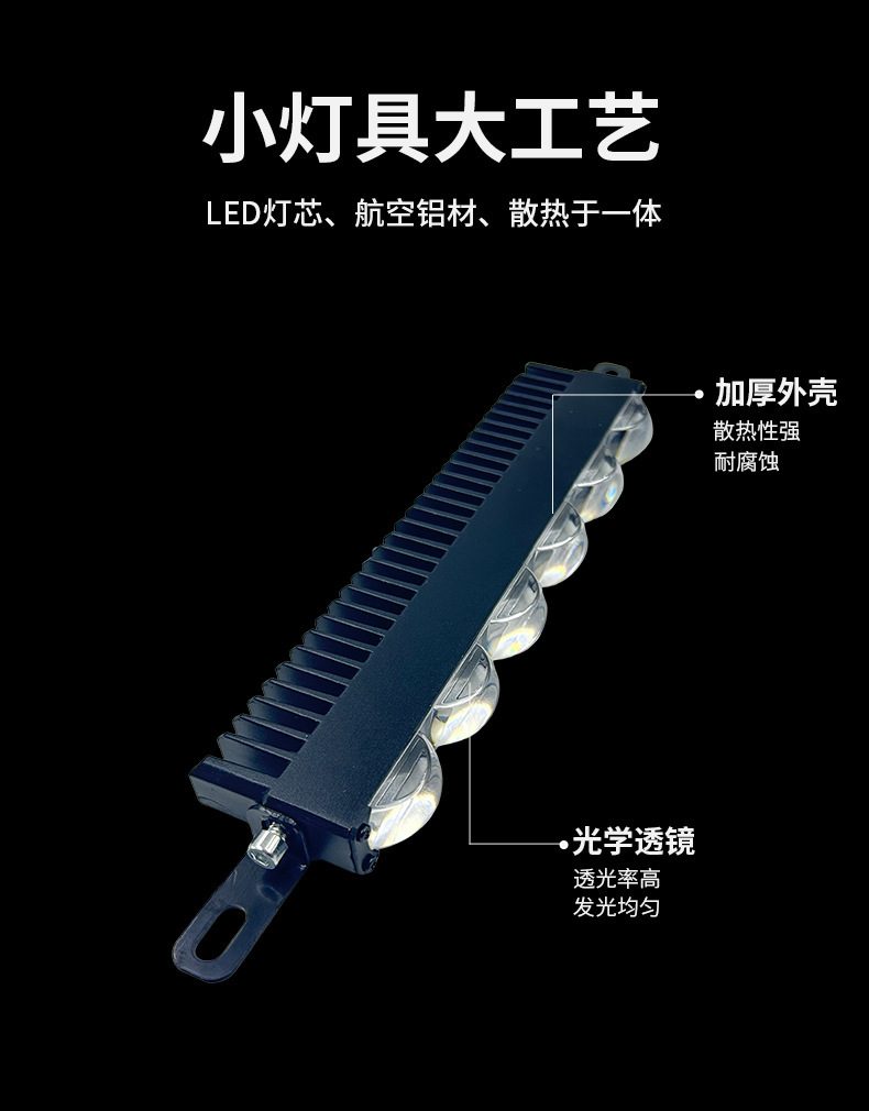 Universal Modified Spotlight for Cars, Motorcycles, and Electric Vehicles, High-Brightness Spotlight External Auxiliary Headlight