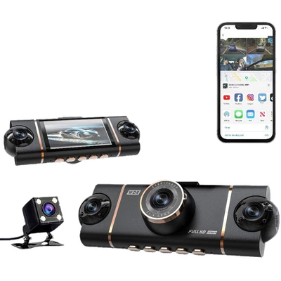 dashcam with simultaneous display | Driving recorder