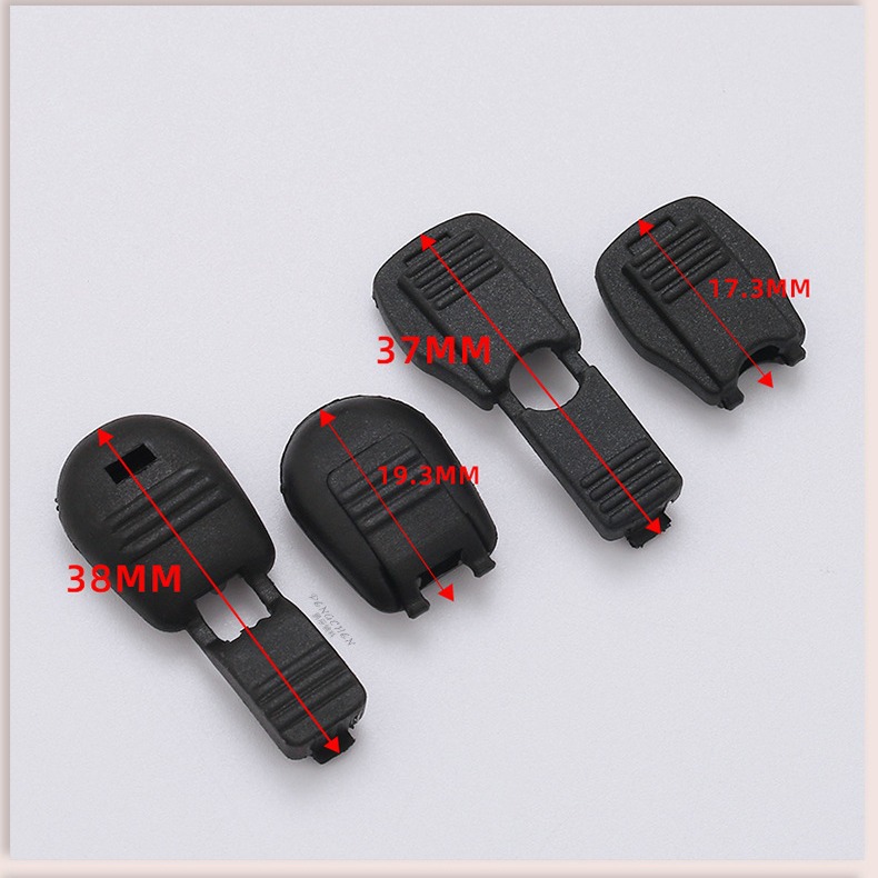 Nylon lock with zipper