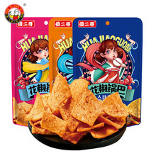 傻二哥花椒锅巴70g椒香麻辣爆辣味小米锅巴酥脆解馋休闲零食小吃