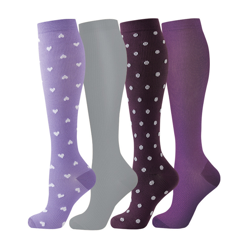 보라색 4쌍 세트