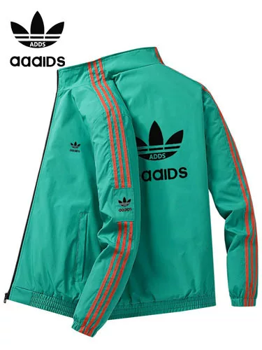 Spring and Autumn Trefoil Men's Clothing 2026 New Model Jacket Three-Stripe Sports Casual Hooded Jacket Unisex Trendy Coat