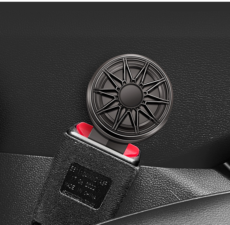 Car Seat Belt Alloy Extension Connector for Rear Seat Buckle Fastener Clip
