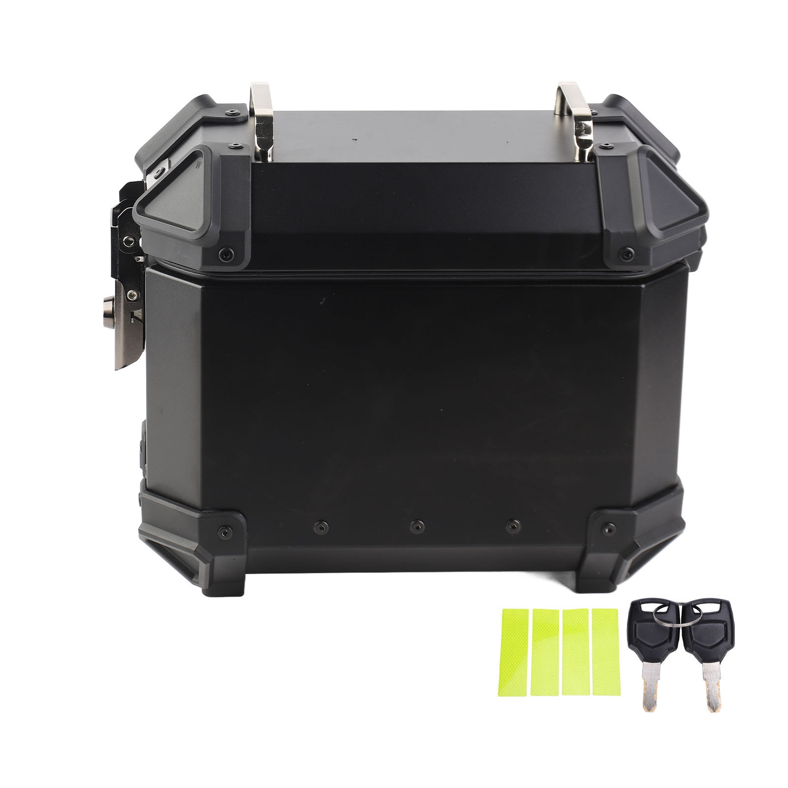 18L Side Box Motorcycle Universal Aluminum Alloy Side Box Waterproof and Anti-Collision Side Box Travel Motorcycle Large Capacity Quick-Release Box