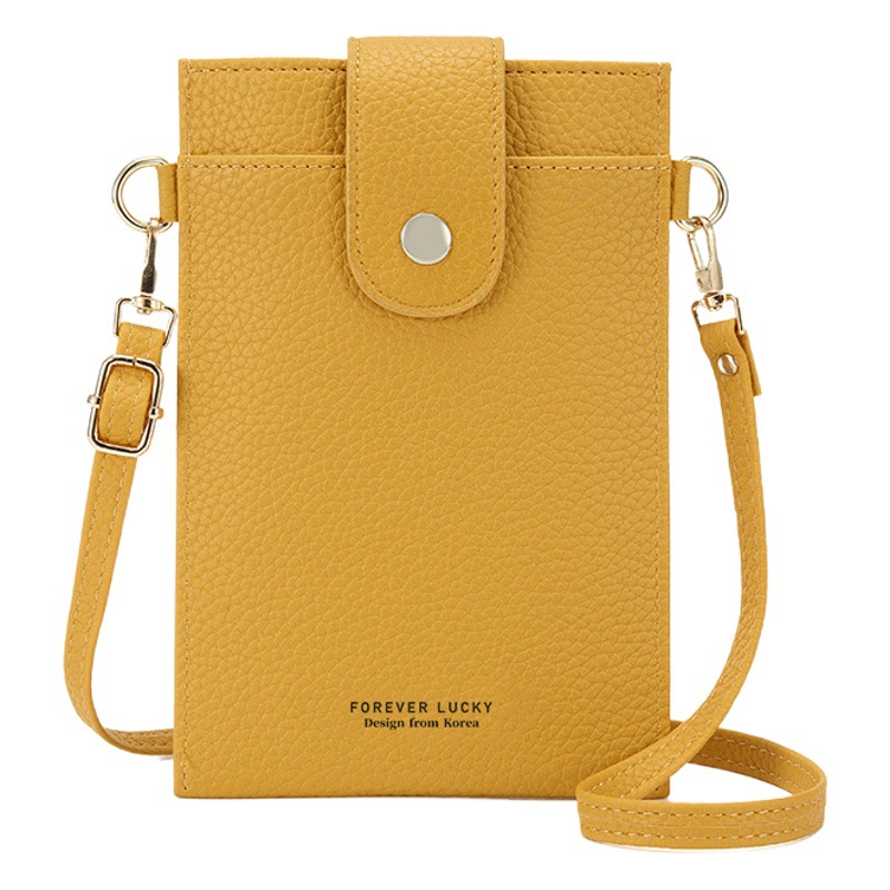 Nueva BOLSA DE TELÉFONO MÓVIL bolsa de hombro de color sólido de las mujeres moda de verano simple multi-Tarjeta bolsa de mensajero transfronterizo fuente fabricante