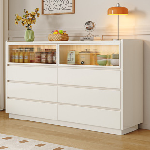 Solid Wood Chest of Drawers Modern Home Storage Cabinet Bedroom Bedside Cabinet Five Six Seven Eight Chest of Drawers Living Room Storage Cabinet S^