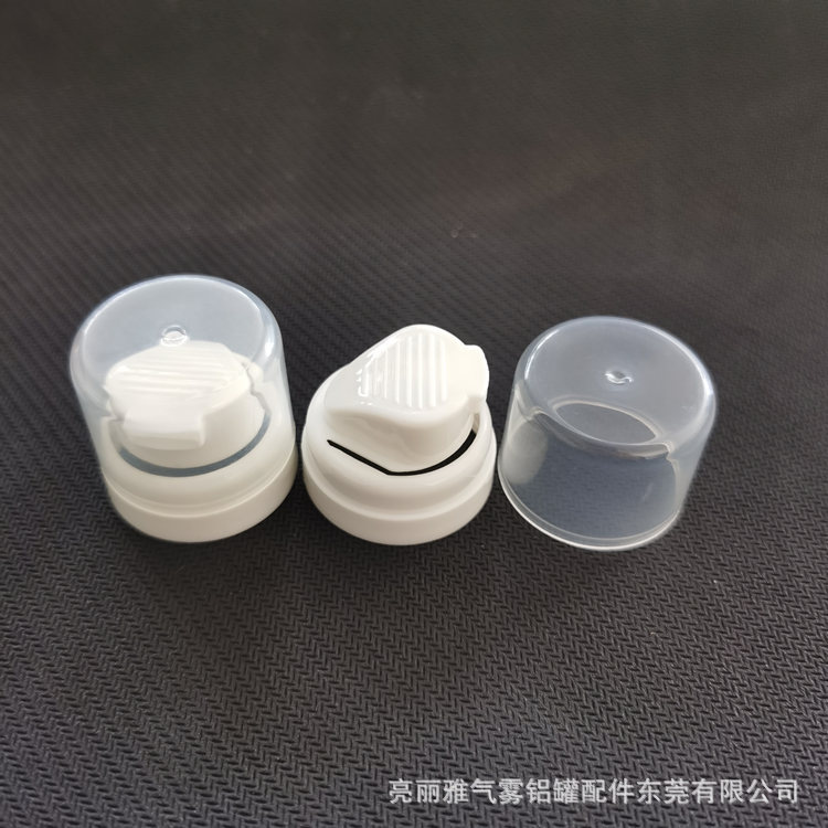 气雾剂摩丝喷头 剃须泡沫面膜泡沫喷头外盖喷雾铝罐配件