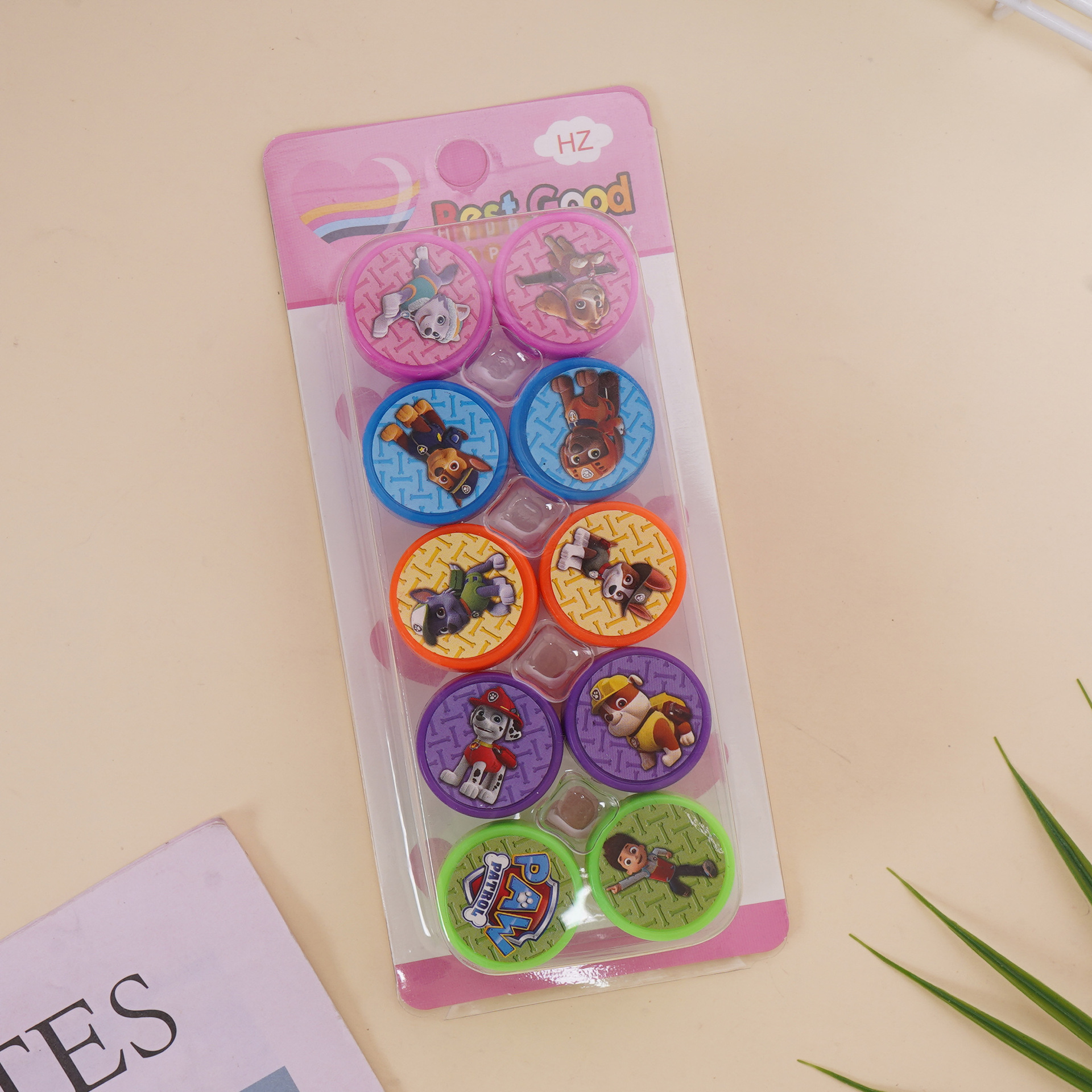 Paw Paw 팀 10개 인감 상자