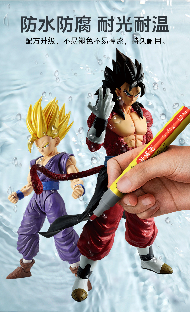 Paint Touch-Up Pen for Car Paint Fading, Scratch Repair, Color Change, Frame Paint Restoration, Paint Pen for Car Paint, Automotive Paint Touch-Up Pen