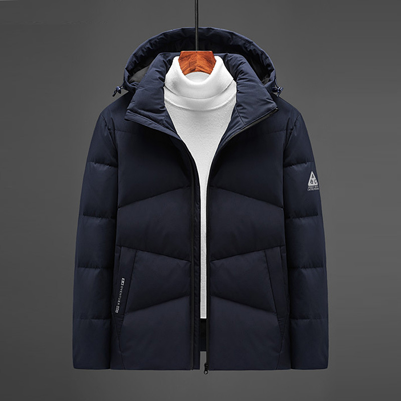 Men's Padded Jacket Lightweight Winter Workwear Trendy Style_voghion.com
